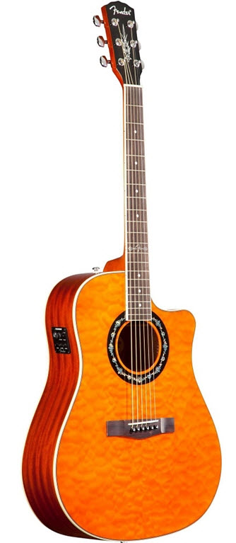Fender T-Bucket 300 CE Cutaway Acoustic-Electric Dreadnought Guitar
