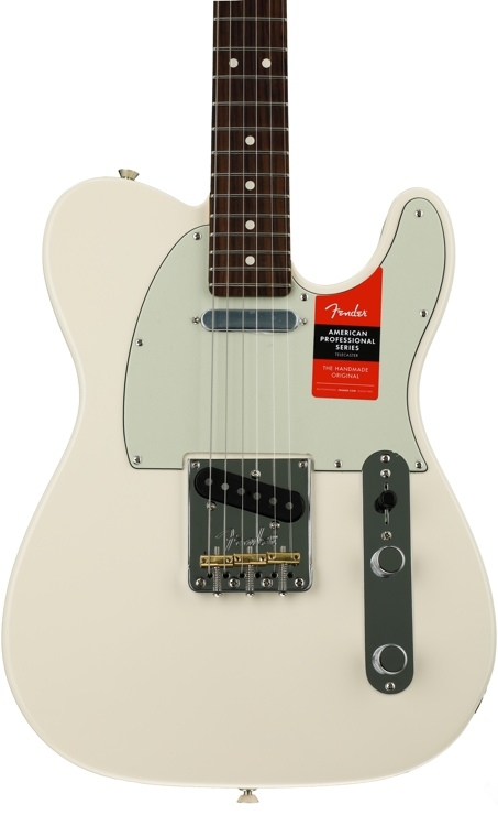 Fender American Professional Telecaster - Olympic White with Rosewood Fingerboard