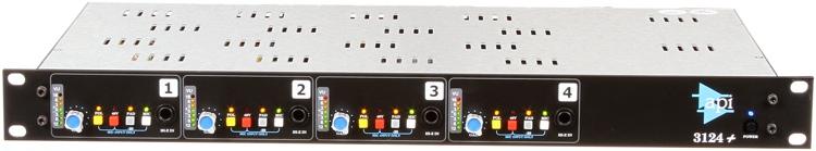API 3124+ 4-channel Mic and Instrument Preamp