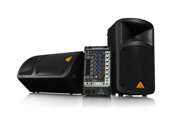 Behringer EUROPORT EPS 500 MP3 PA System with 8 Channel Mixer