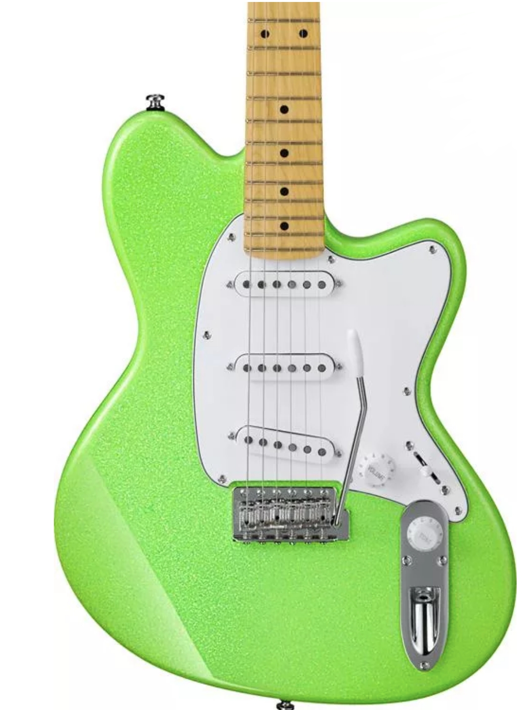 Ibanez Yvette Young Signature YY10 - Slime Green Sparkle