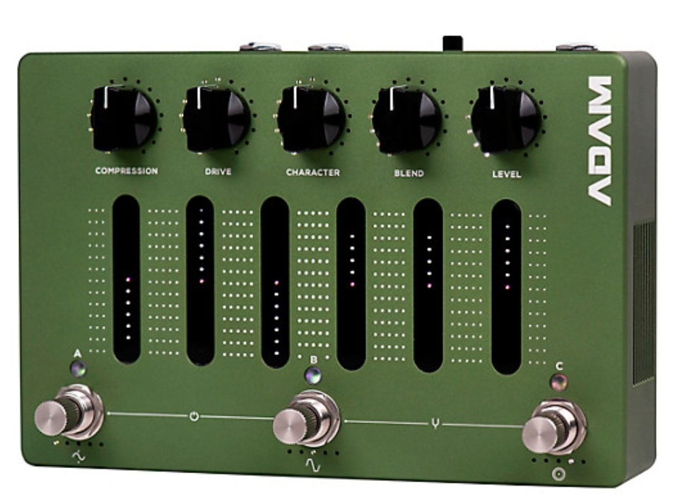 Darkglass ADAM Bass Distortion Pedal Green