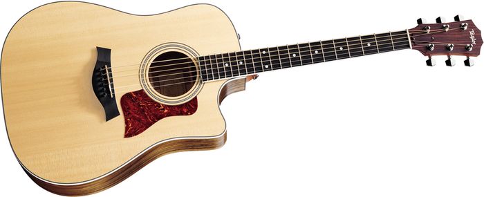 Taylor 410-CE Dreadnought Cutaway Acoustic-Electric Guitar (2011 Model)