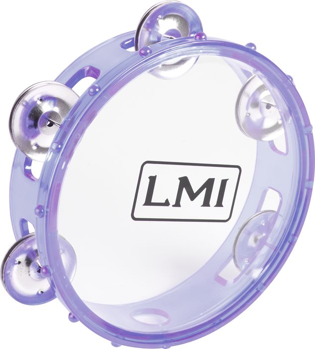 LMI Transparent Tambourine with Head