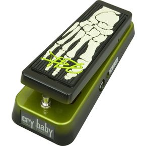 Dunlop KH95 Kirk Hammett Signature Cry Baby Wah Guitar Effects Pedal - Black and Green