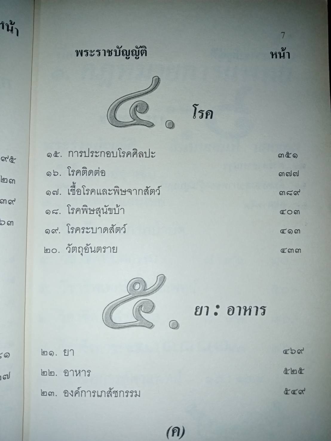 กฎหมายคุ้มครองแพทย์ พยาบาล โรค ยา และสาธารณสุข (5D 01)