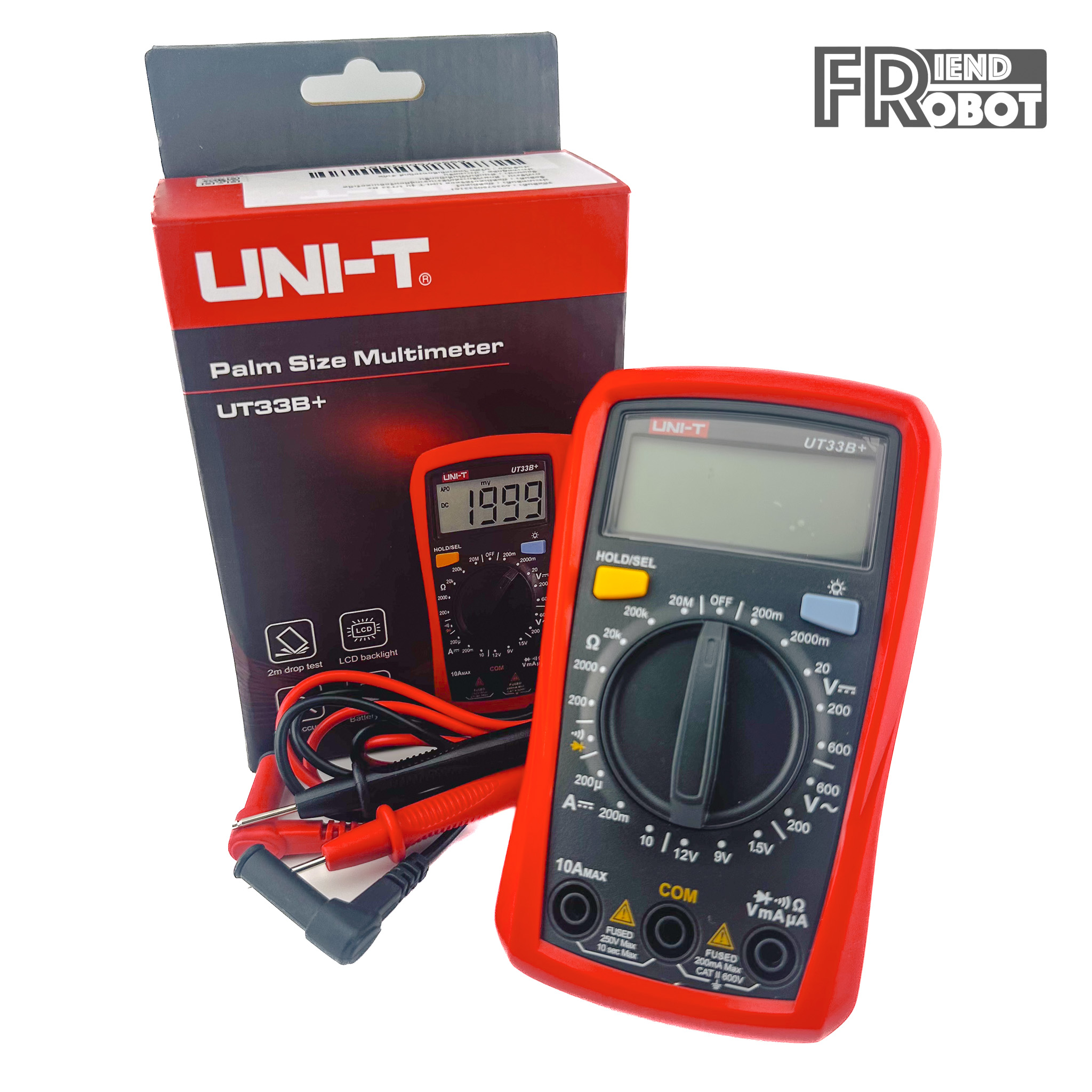 มัลติมิเตอร์ดิจิตอล UNI-T รุ่น UT33 B+