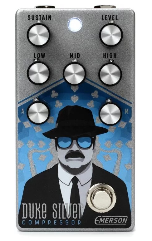 Emerson Custom Duke Silver Compressor Pedal