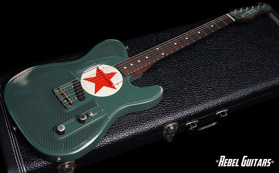 James Trussart Red Star SteelCaster w/ Arcane Tele Pickups