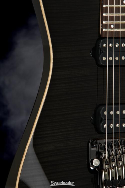 Ibanez RG7 Prestige Limited - Sweetwater Exclusive - Black Haze, Rosewood