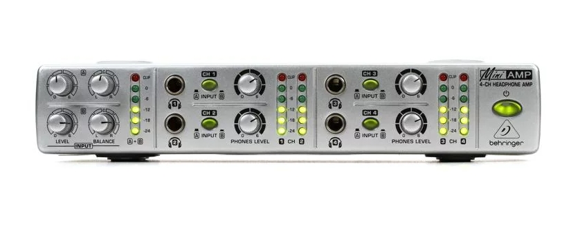 Behringer MiniAmp AMP800 4-channel Headphone Amplifier