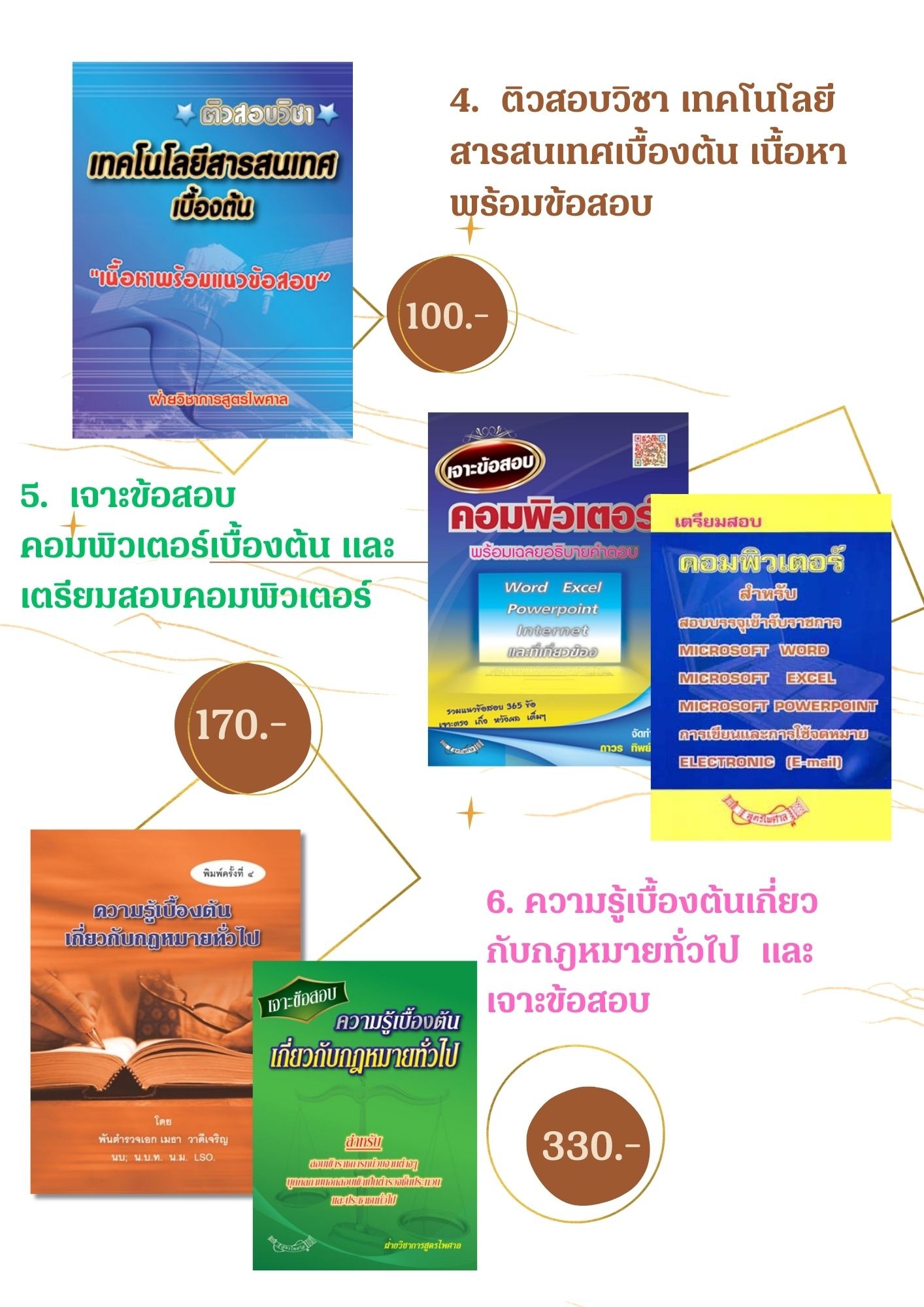 ชุดสอบนายสิบตำรวจ 2568 (บุคคลภายนอก)