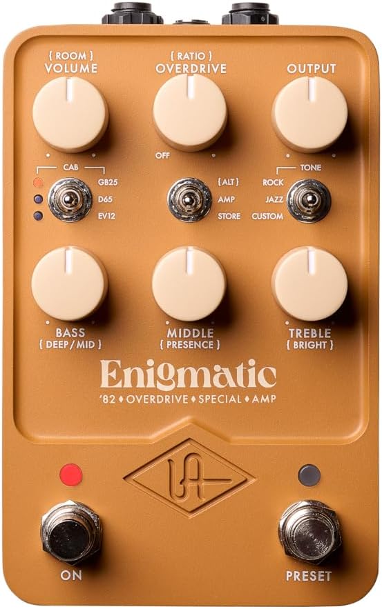 Universal Audio Enigmatic '82 Overdrive Special Amplifier Pedal