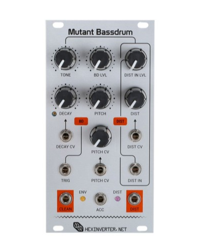 Hexinverter Mutant Bassdrum Analog Drum Synth