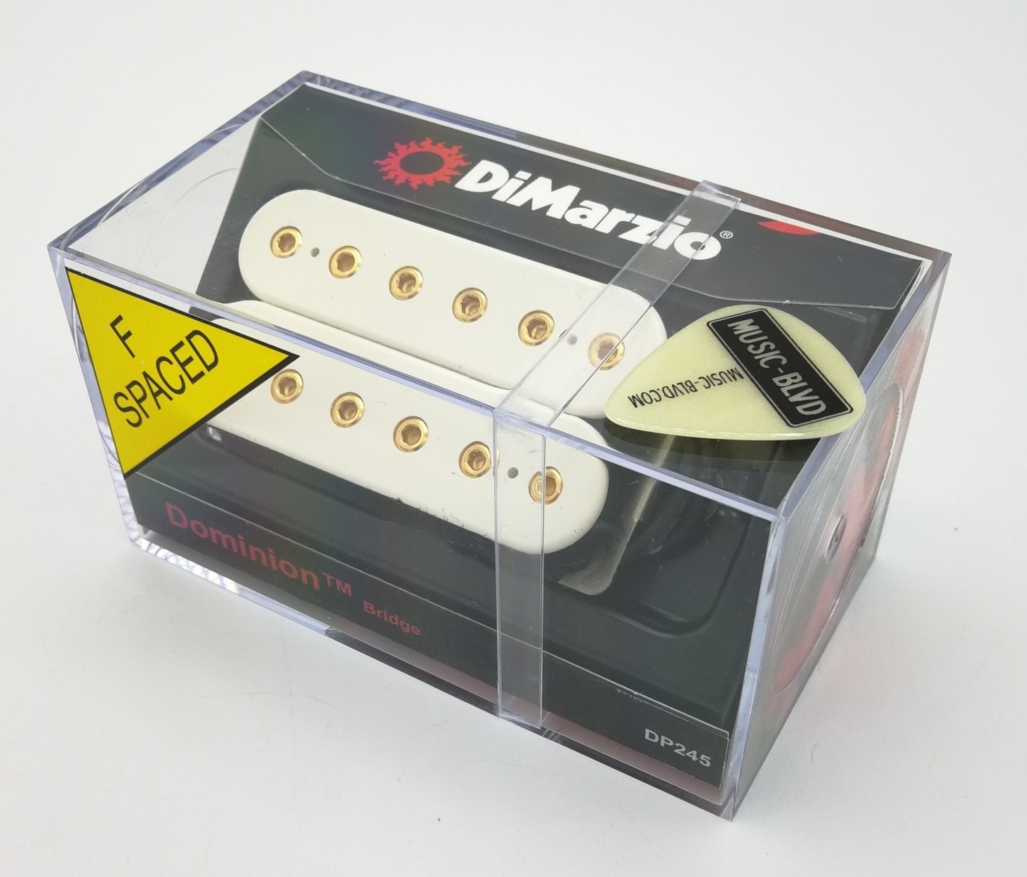 DiMarzio Dominion DP245FBC Zebra Bridge Pickup