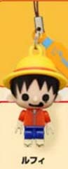 Luffy : One Piece Natchan Block Collection Strap (แท้)