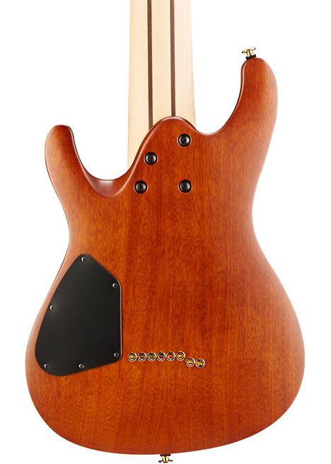 Ibanez S5528LW Prestige S Series 8 String Electric Guitar - Hazelnut Ale Brown