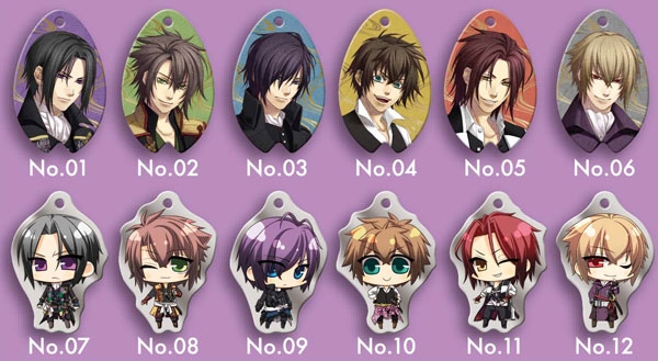 Hakuouki Chara Metal Tag Part.2 (1อัน,แท้)[No.11]