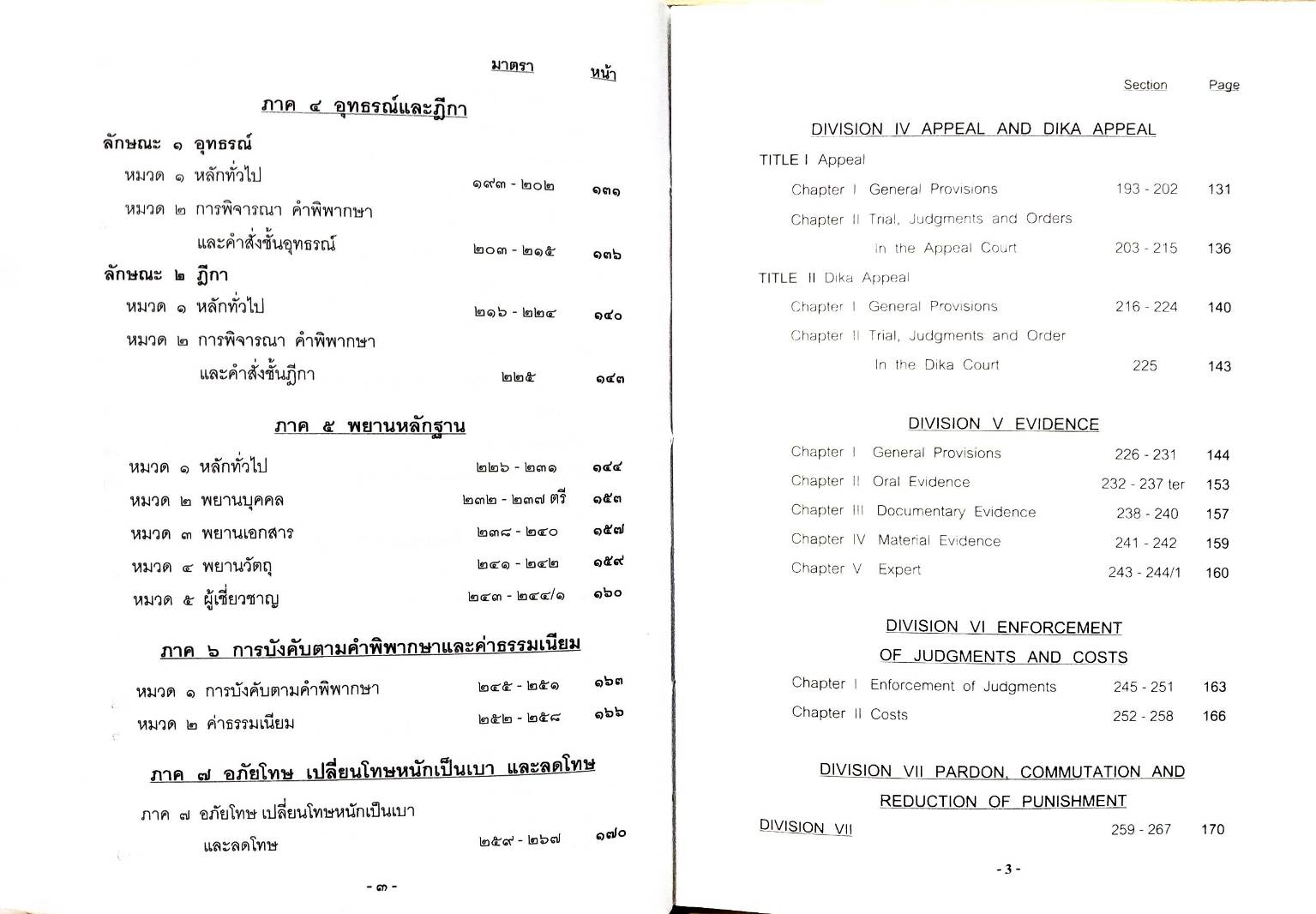 ประมวลกฎหมายวิธีพิจารณาความอาญา แปลไทย-อังกฤษ (ปกแข็ง) (5H 01)