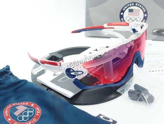 OAKLEY TEAM USA JAWBREAKER White w/ Prizm Road OO9290-16