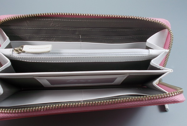 กระเป๋าสตางค์ bsc ชมพูกลีบบัว ใหม่ แท้