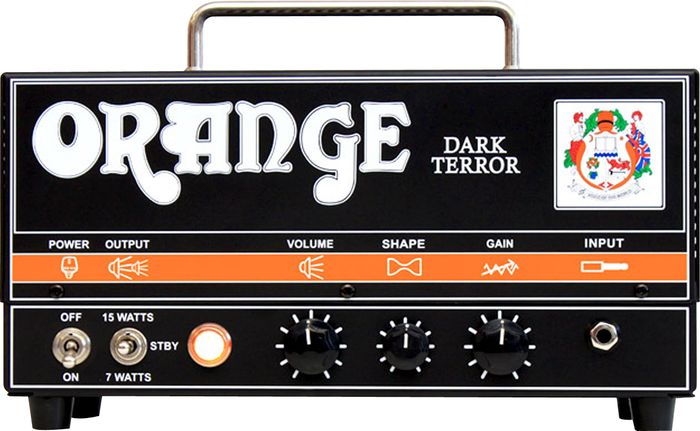 Orange Amplifiers DA15H Dark Terror 15 15W Tube Guitar Amp Head