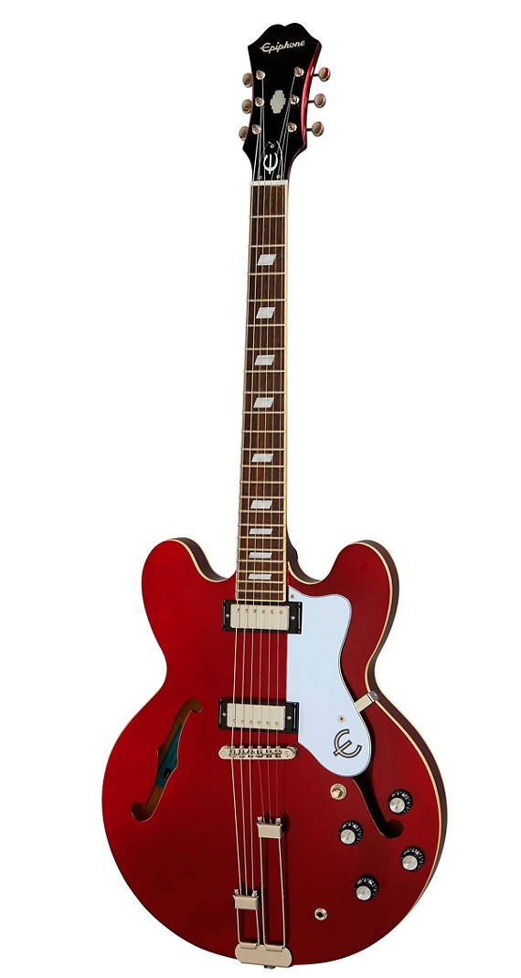 Epiphone Riviera Semi-hollowbody - Royal Tan,Sparkling Burgundy