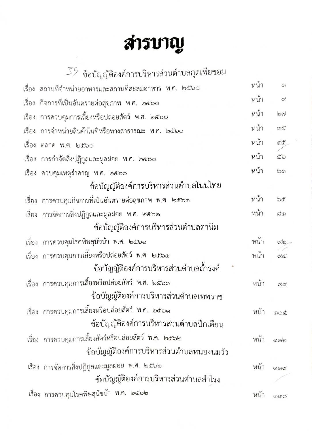 กฎหมายใหม่ปี 2564 ตอนที่ 72 35 ข้อบัญญัติองค์การบริหารส่วนตำบล
