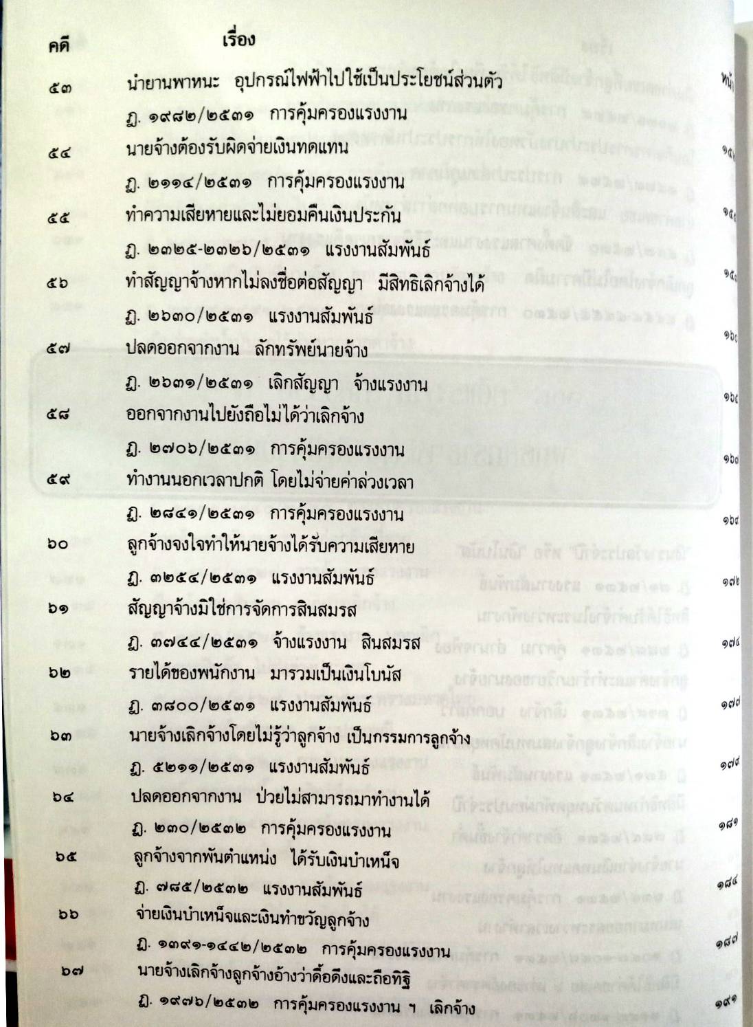 108 คดีแรงงาน : แรงงานเด็ก โกงค่าแรง (หนังสือเก่า มือ1)