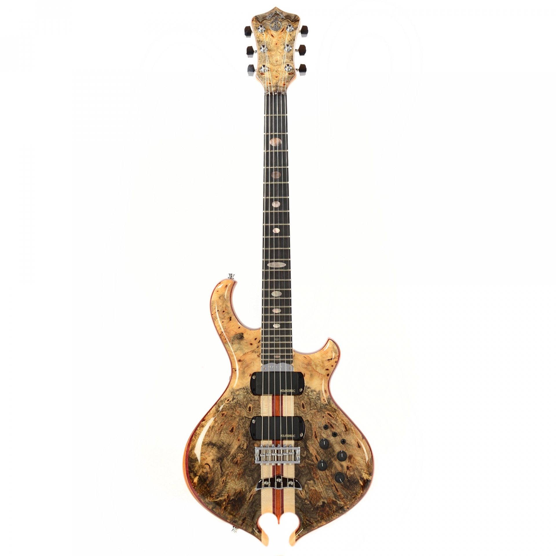 Alembic Darling Buckeye Burl Top w/Hardshell Case No.14592