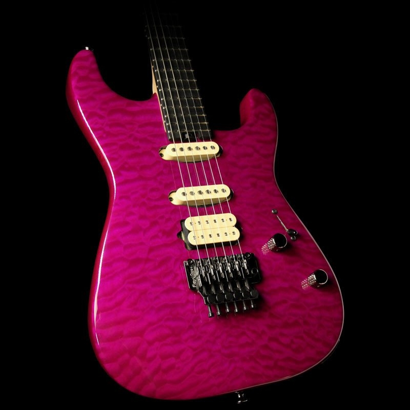 Charvel Custom Shop San Dimas SD1 HSS Electric Guitar - Transparent Purple