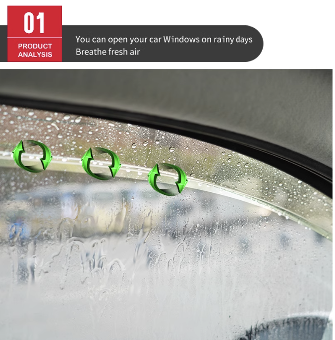 กันสาด คิ้วกันสาด ของแต่งรถ Nissan SERENA e-POWER นิสสันเซเรน่า MPV