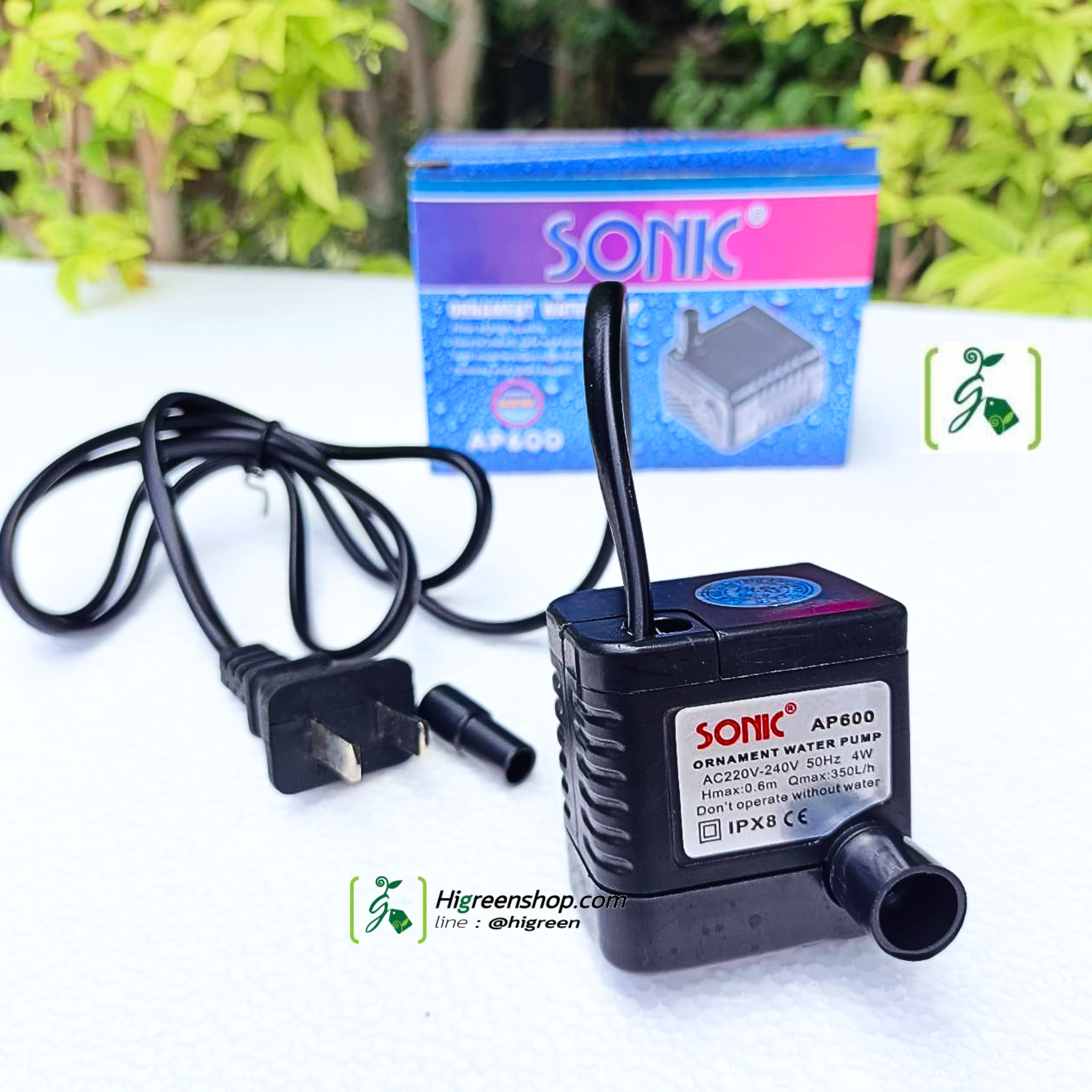 ปั๊มน้ำ sonic AP600