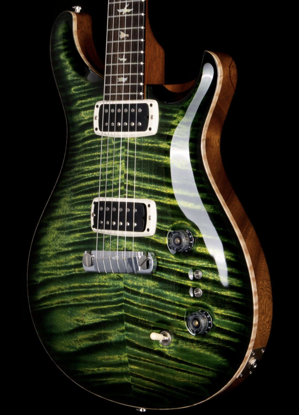 PRS Private Stock Paul’s Guitar African Blackwood Board Electric Rainforest Smoked Burst