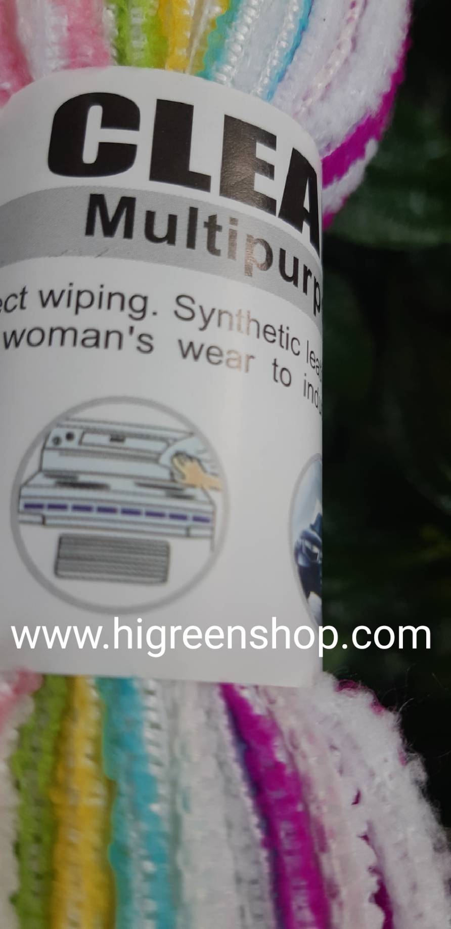 ผ้าไมโคร ไฟเบอร์ ขนาด 29x28 ซม. จำนวน 5 ผืน/แพ็ค