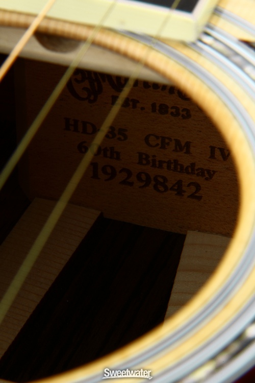 Martin HD-35 CFM IV 60th Anniversary - Natural