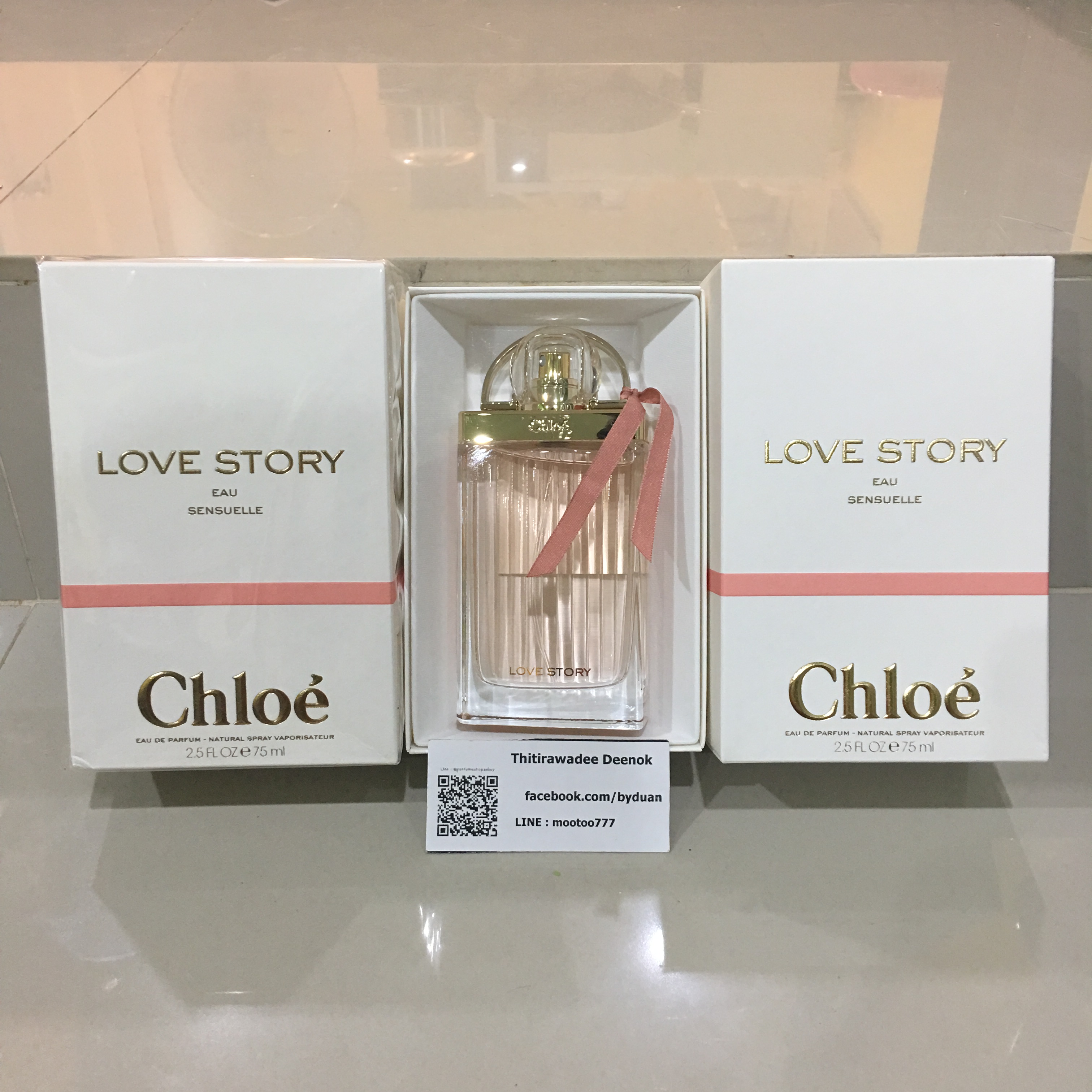 น้ำหอมแท้แบ่งขาย Chloe Love Story Eau Sensuelle EDP 💕Travel Size แบบทดลอง