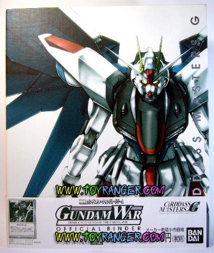 แฟ้มเก็บการ์ดเกมส์ Gundam War Officail Binder (แท้)