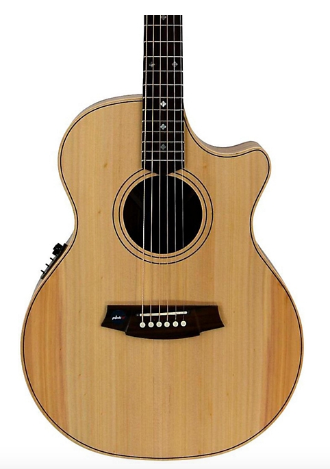 Cole Clark Angel 2 Series Grand Auditorium Acoustic-Electric Guitar Bunya Australian-grown - Natural