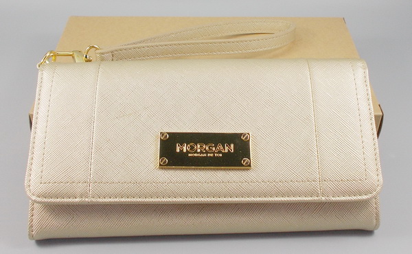 กระเป๋าสตางค์ MORGAN ทอง ใหม่ แท้
