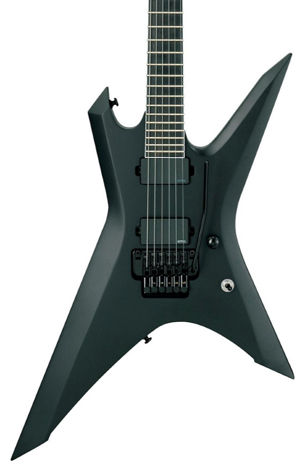 Ibanez Iron label Xiphos Series XPIR20E Electric Guitar Black Flat