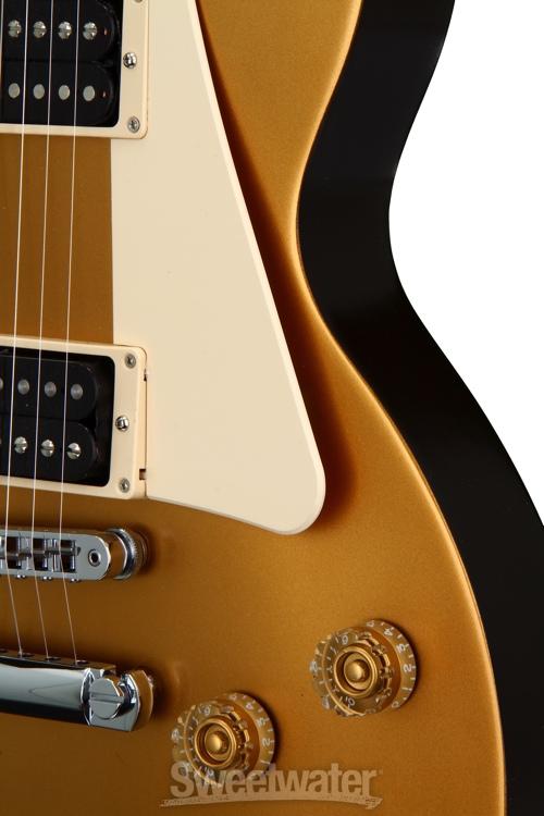 Gibson Les Paul 50s Tribute 2016, High Performance - Satin Gold Top, Chrome Hardware