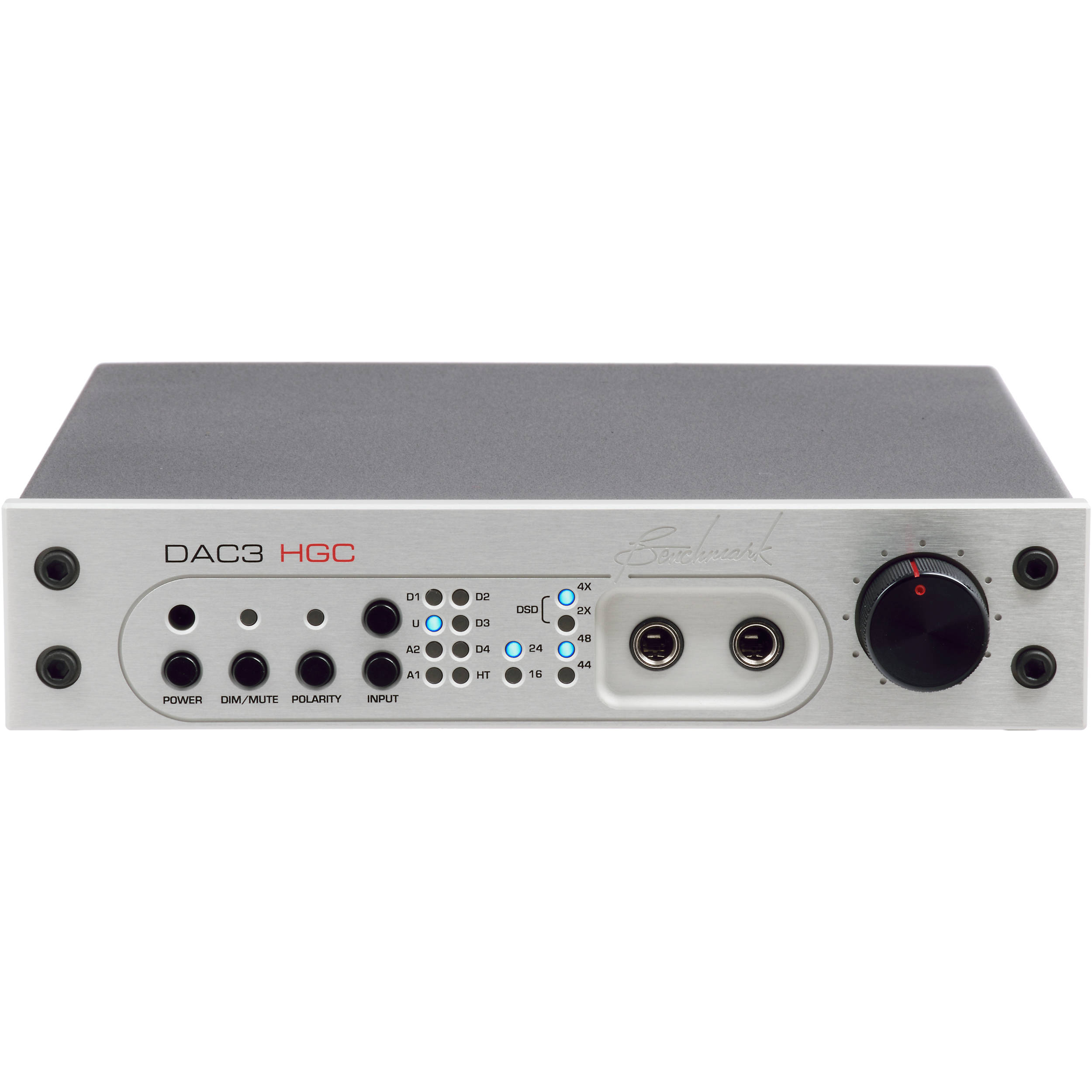 Benchmark DAC3-HGC Reference DAC and Stereo Preamp with HPA2 Headphone Amplifier