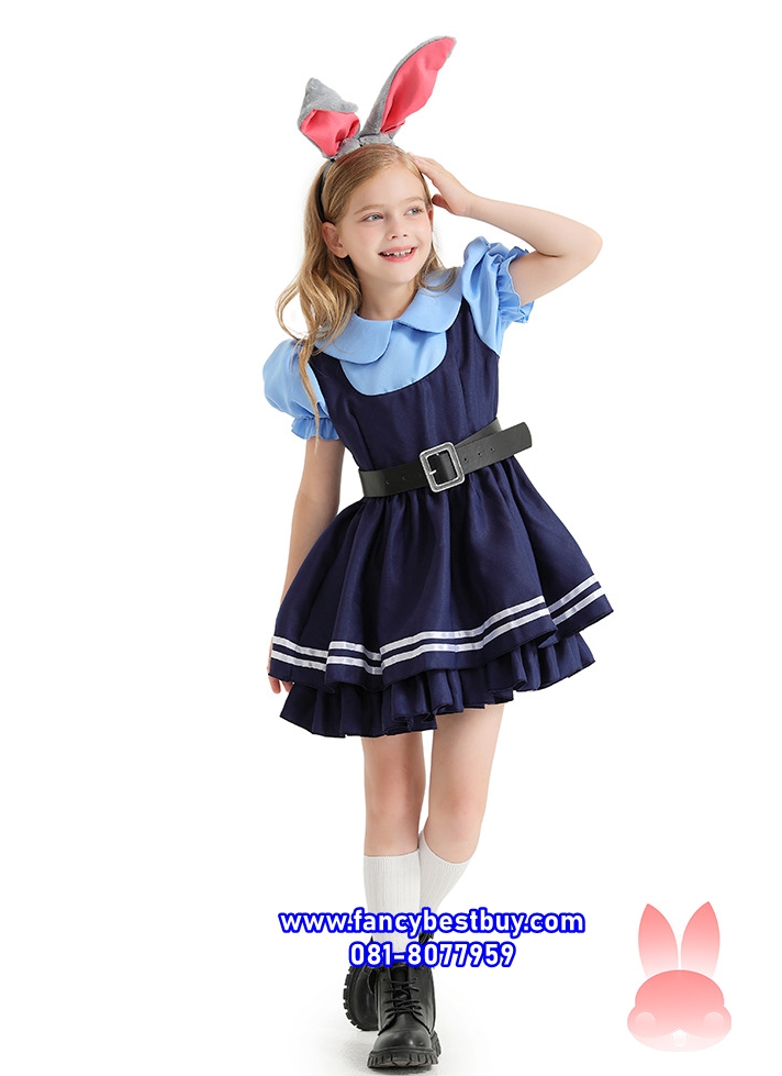 ชุด JUDY HOPPS : ZOOTOPIA SIZE M 100-110, XL 120-130