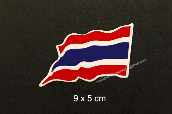 สติ๊กเกอร์ ธงชาติไทย (ซ้าย)