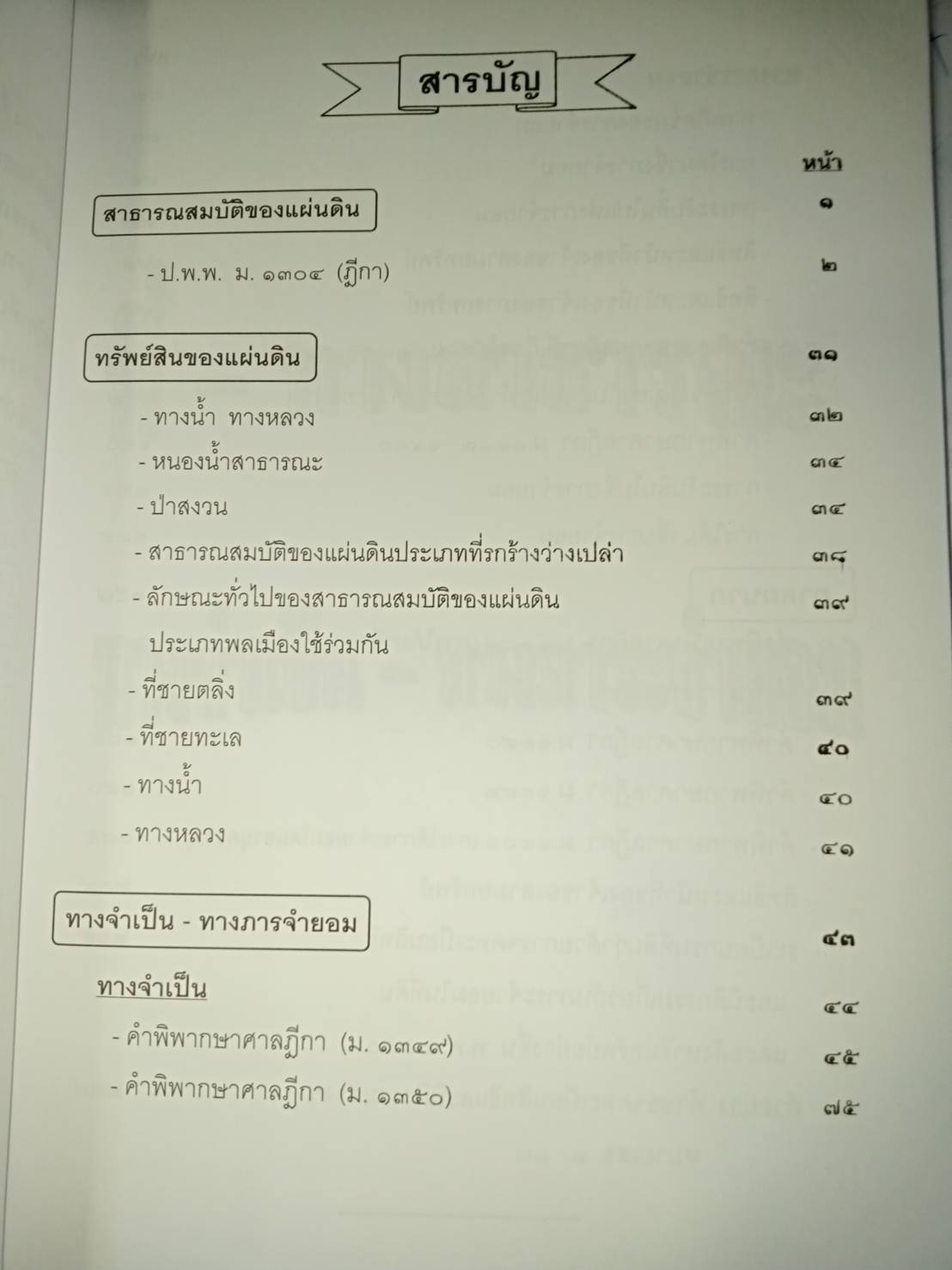 ที่หรือทางสาธารณะ ทางจำเป็น ภาระจำยอม (พิมพ์ครั้งที่ 3)