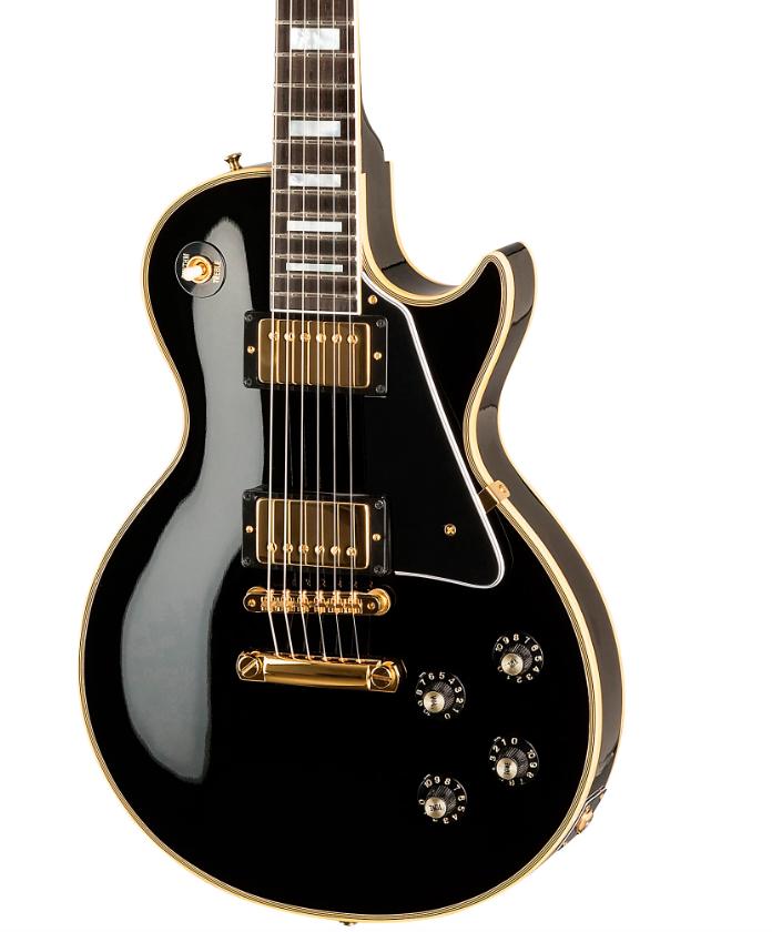 Gibson Custom 1968 Les Paul Custom Reissue Electric Guitar Ebony