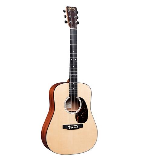 Martin DJr-10E Sitka Top Dreadnought Junior Acoustic-Electric Guitar Natural