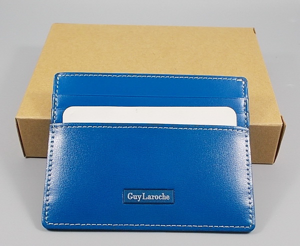 ซองนามบัตร Guy Laroche ฟ้าน้ำทเล ใหม่ แท้
