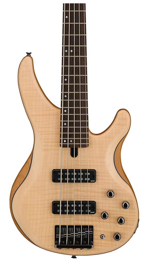 Yamaha TRBX605FM 5-String Electric Bass Natural Satin,dark red burst,matte amber,translucent black